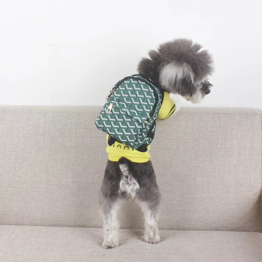 designer dog backpack