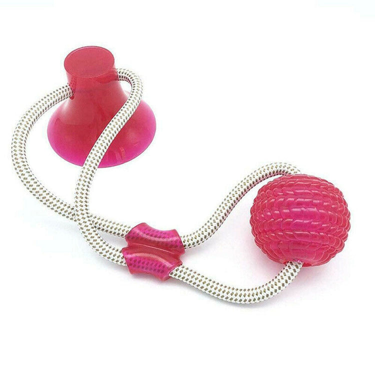 Dog Interactive Suction Cup Push TPR Ball Toys