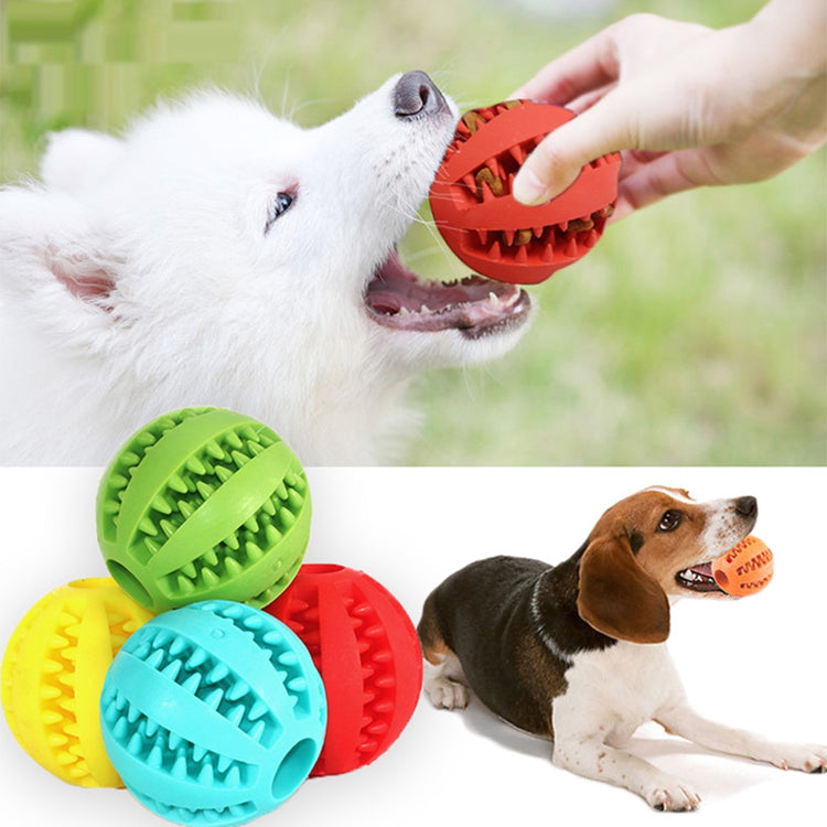 Pet Dog Toy Interactive Rubber Balls for Small and Large Dogs